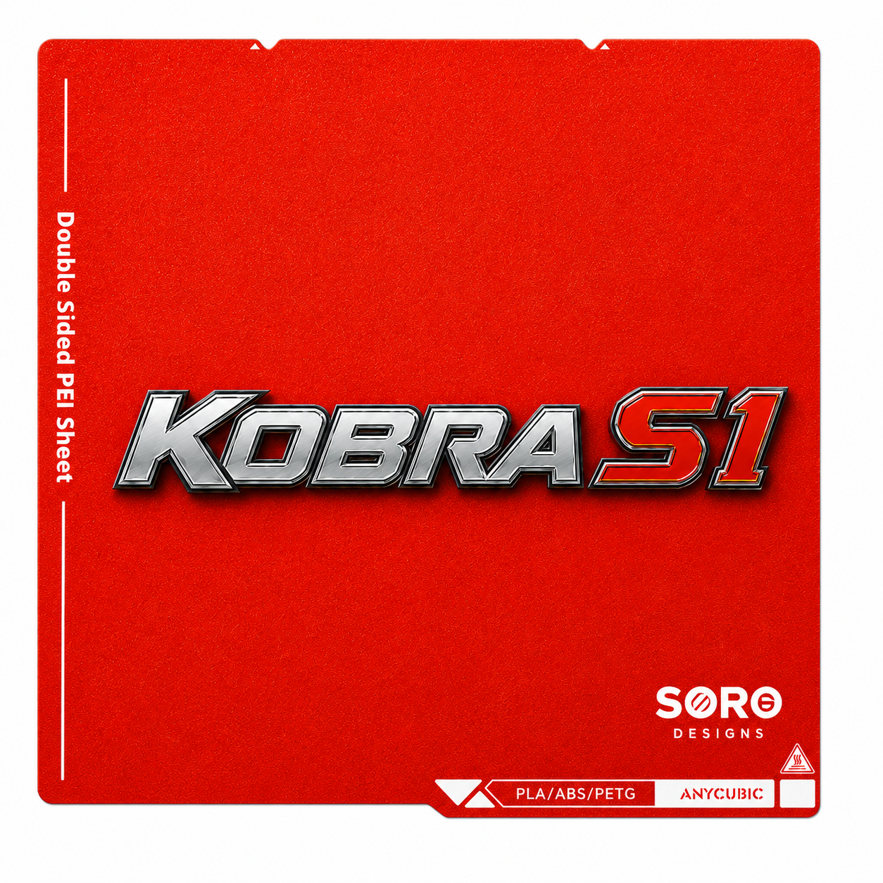 REDEAVI Fiery Ice Cold Plate –  264 mm × 276 mm (Anycubic Kobra S1)